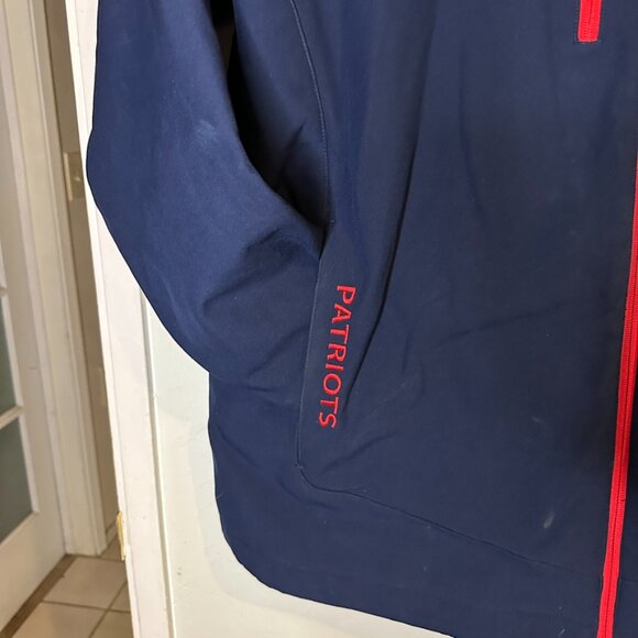 NFL Soft Shell Coat - New England Patriots, 2XL Hooded - Picture 3 of 15